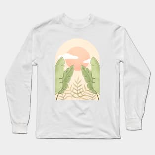 Tropical Vacation Long Sleeve T-Shirt